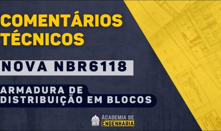 [NOVA NBR6118] ARMADURA DE DISTRIBUIÇÃO EM BLOCOS